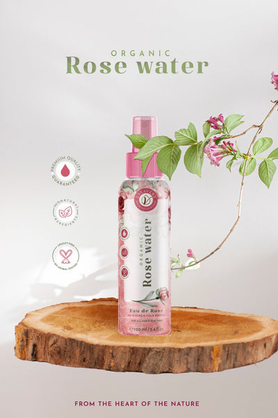 Organic Rose water 100 ml