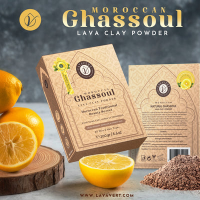 Ghassoul powder with Lemon 200 gr