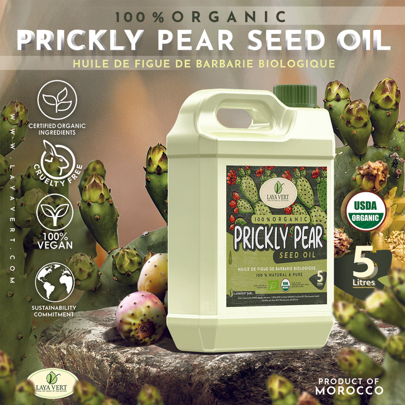 ORGANIC PRICKLY PEAR OIL (5 Liters)